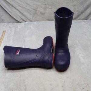 Tingley Unisex M12 W14 Rain Boots Blue Flite Waterproof Protective Safety Toe